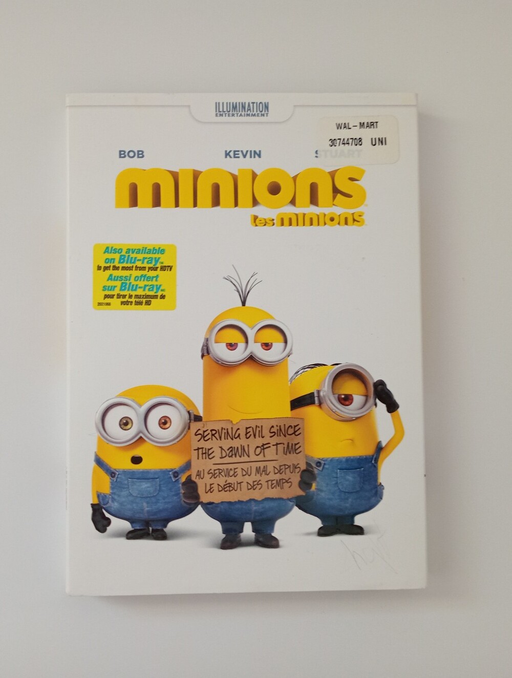 Minions (2015) DVD with Slipcover | Complete | Family Animated Movie | VG